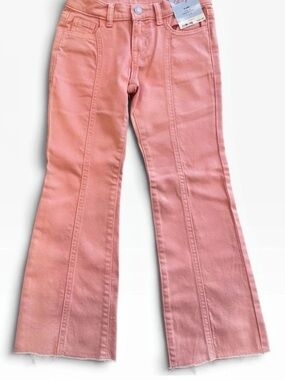 Cat & Jack Flare Pink Jeans Waist 14 NWT